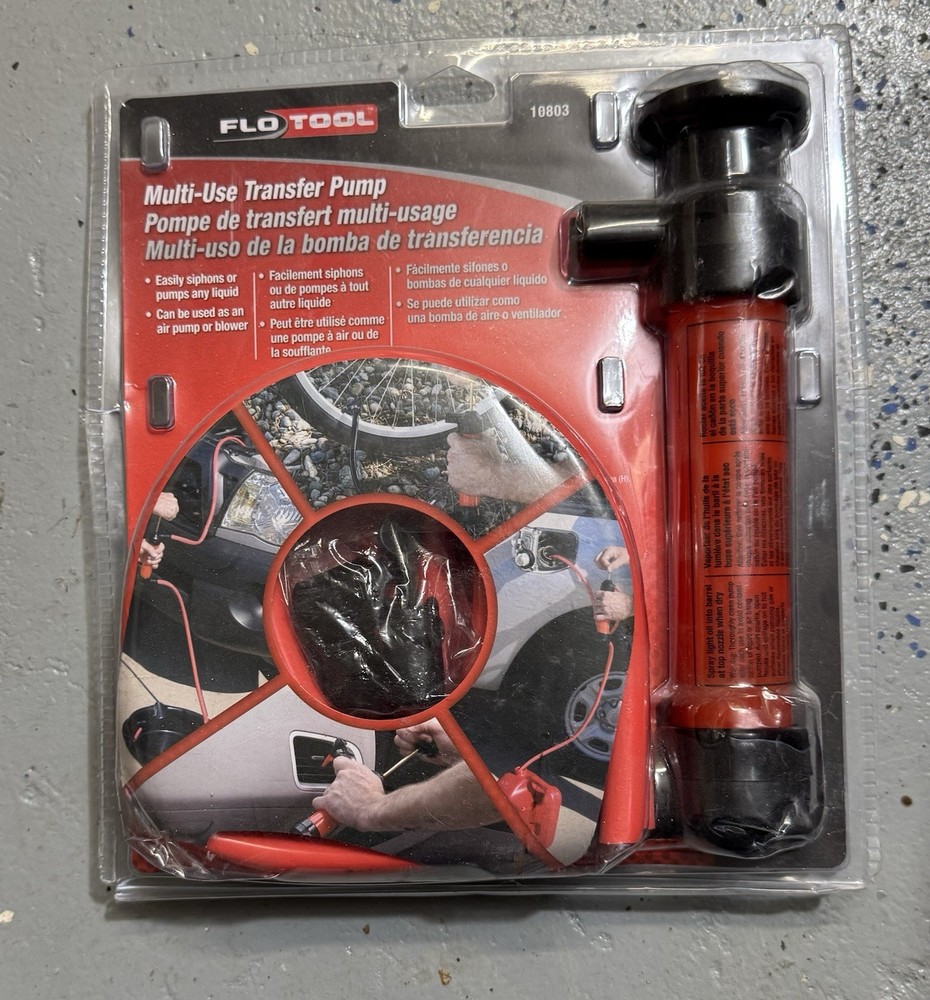 Multi-Use Transfer Pump Flo Tool Siphon