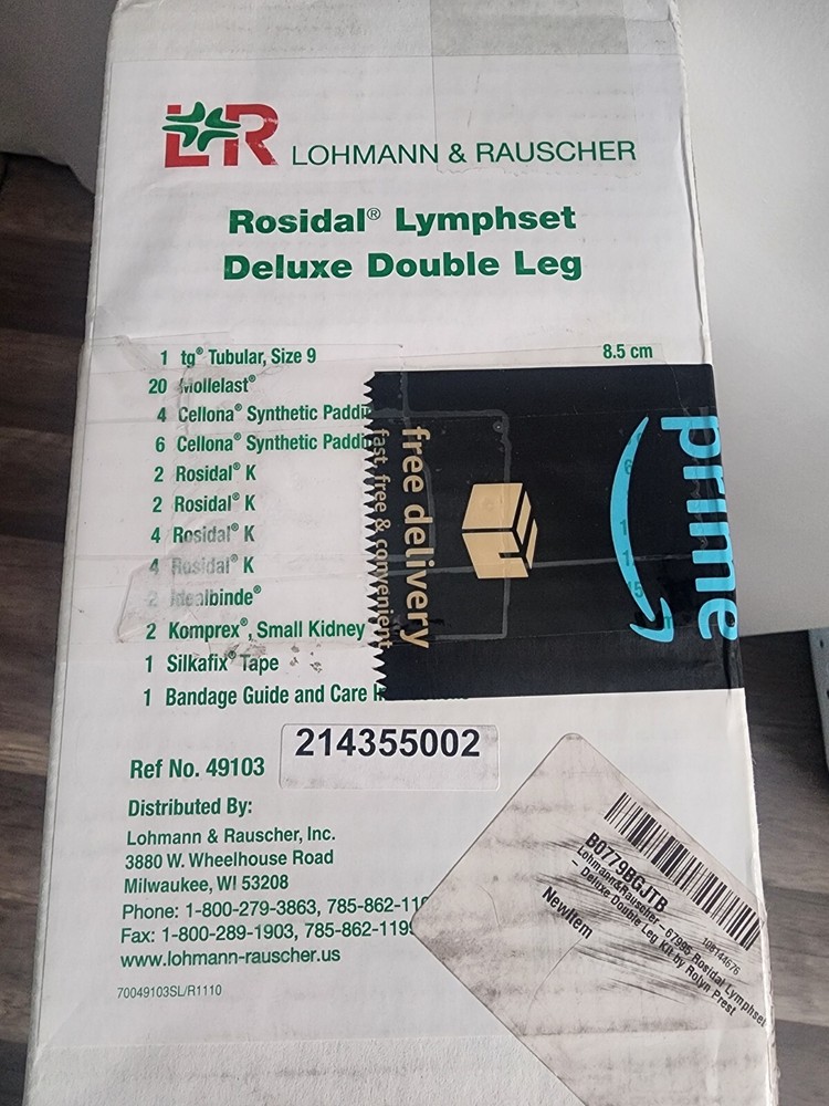 Rosidal Lymph Set Deluxe Double Leg REF 49103
