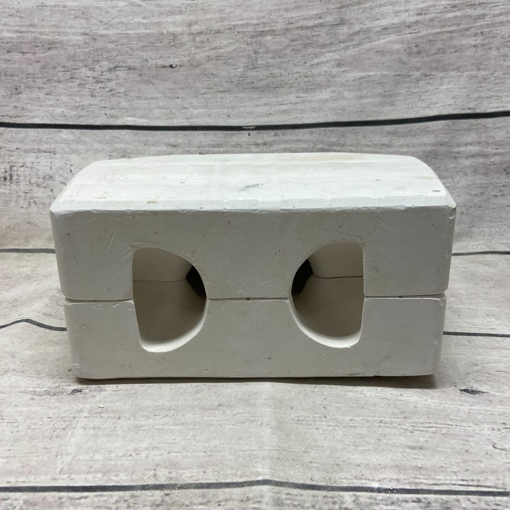 Atlantic Mold Ceramic Casting Mold Two Swan Figurine #A-1865