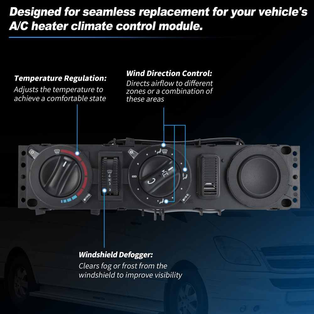 A/C Heater Climate Control Module Panel for Dodge Sprinter 2500 3500 2004-2006