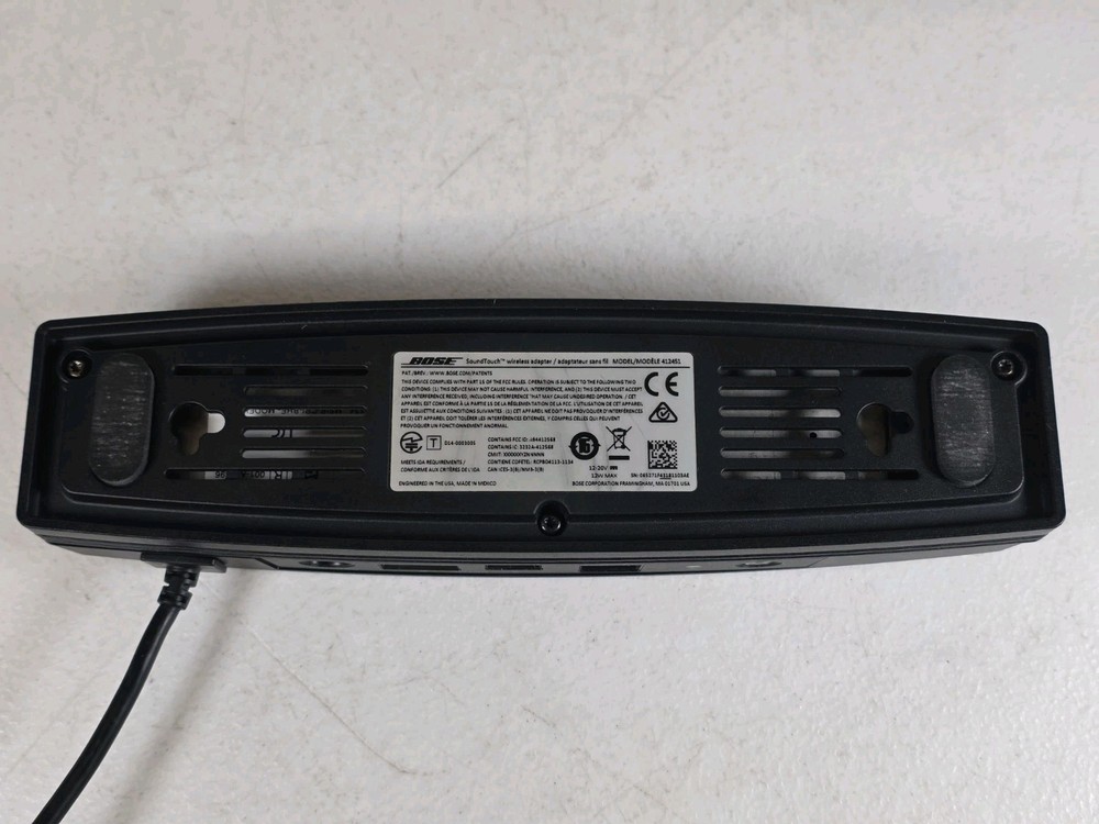 Bose SoundTouch Wireless Adapter WiFi Bluetooth 412451-SM2