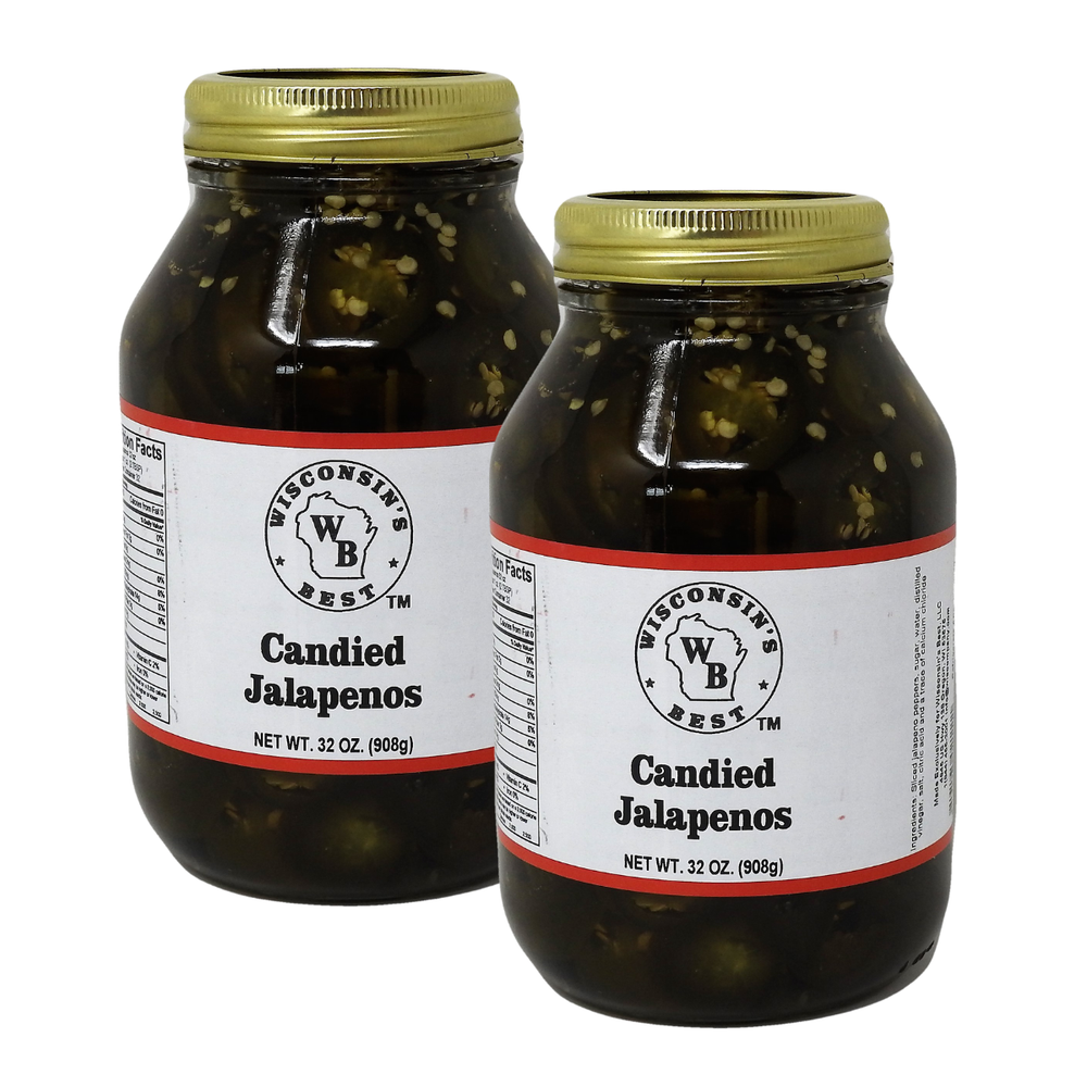 Wisconsin's Best - Candied Jalapenos 32 oz. (2 Pack)