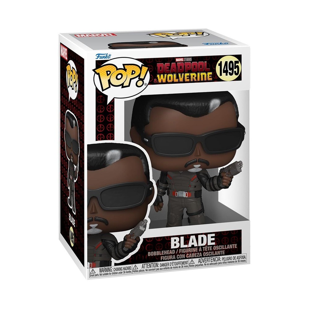 Funko Pop! Marvel: Deadpool & Wolverine - Blade Wtih Protector