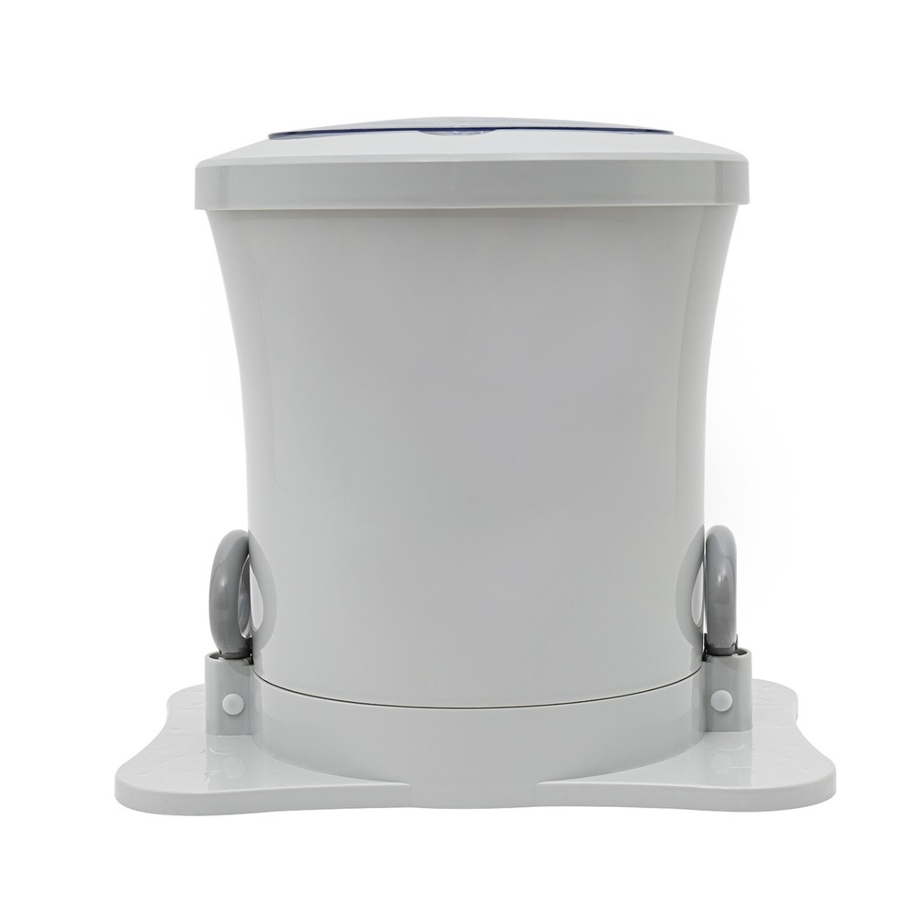 Portable Mini Manual Dehydrator Washing Machine Compact Washer Spin Dryer Barrel