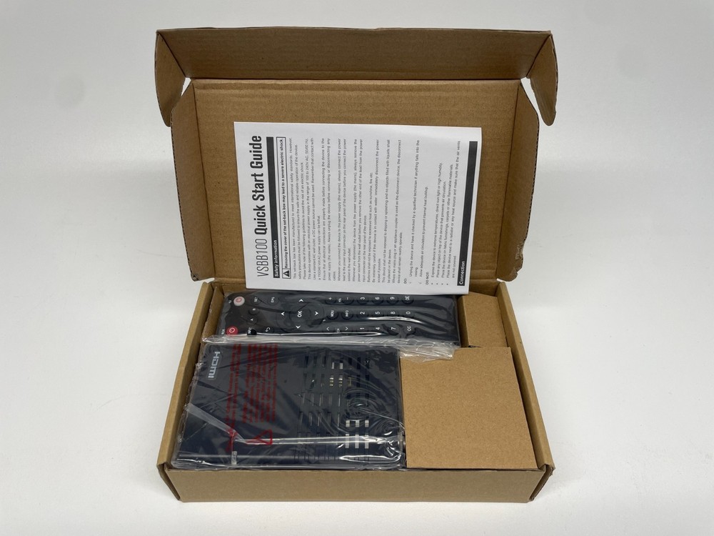 ATX Visium VSBB100 HDMI Security Set-Back Box - NEW
