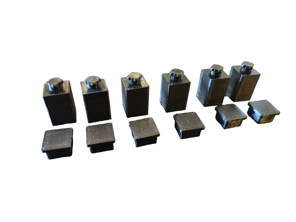 Egg Crate Frag Rack Legs twist lock (6 pack) 3d printed