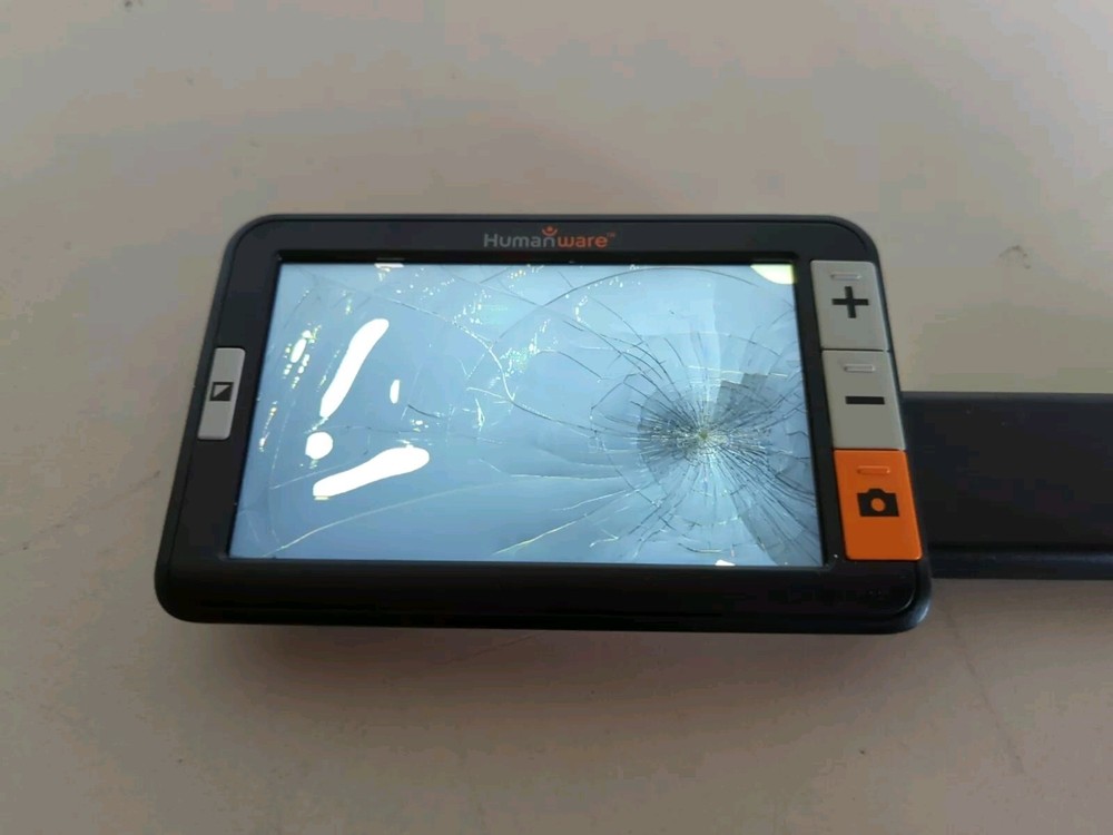 HUMANWARE Explore 5 Handheld Electronic Magnifier - CRACKED SCREEN