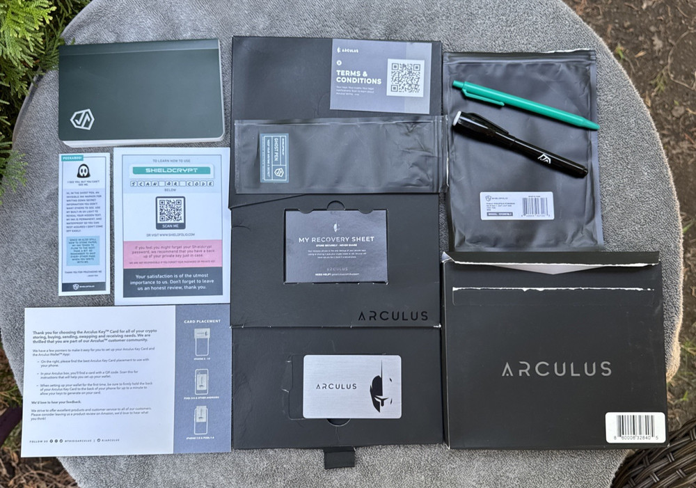 Arculus Cold Storage Wallet Retails for $99
