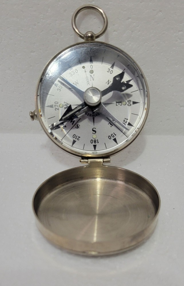 Vintage Hunter Compass Made in Germany Working
