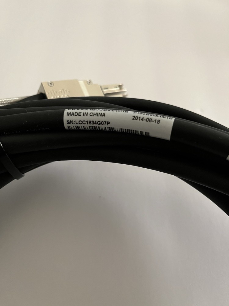 Cisco STACK-T1-3M V01 Stack Wise Stacking Cable 800-40405-01 UNTESTED
