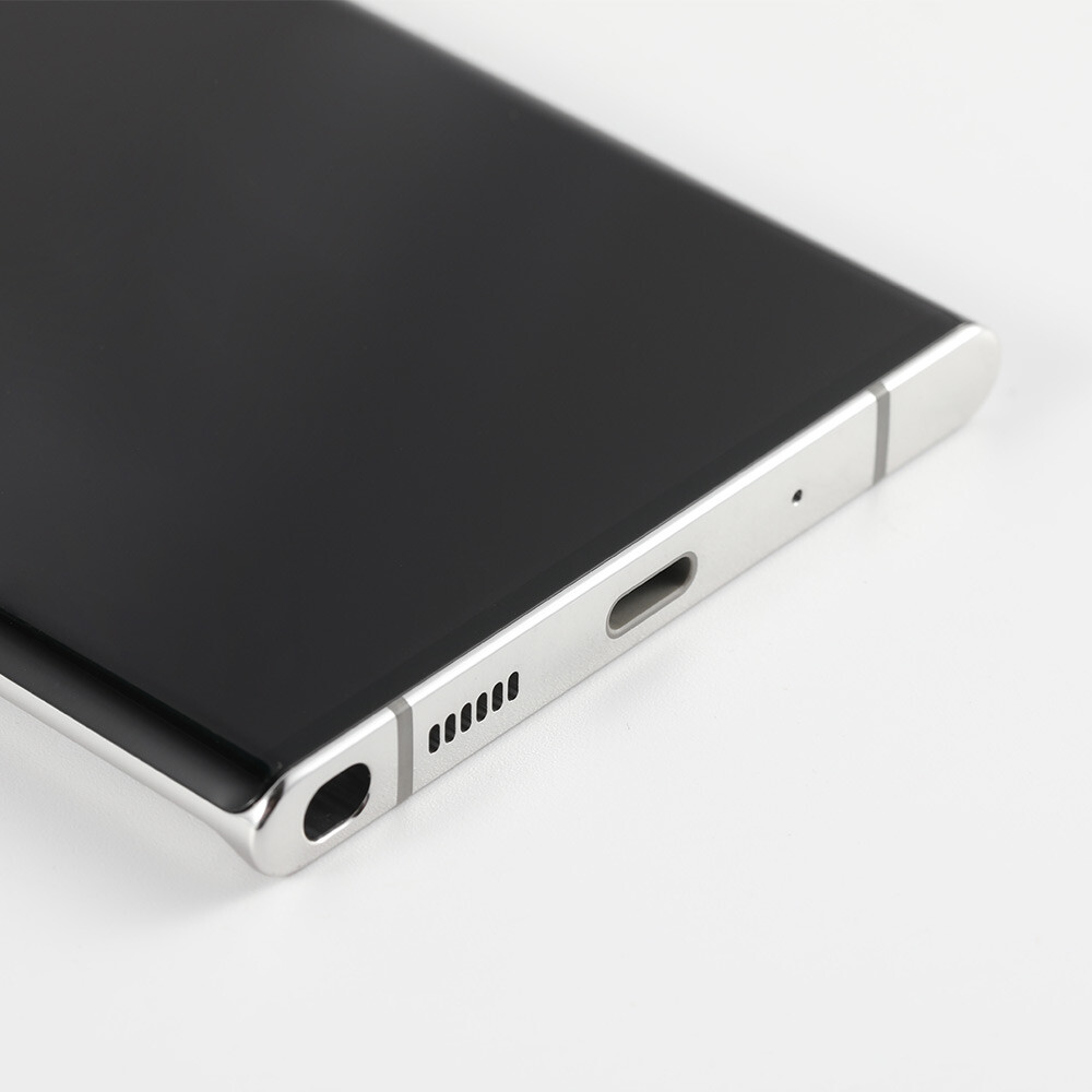 US OLED Display Touch Screen+Silver Frame For Samsung Galaxy Note 20 Ultra 5G 4G