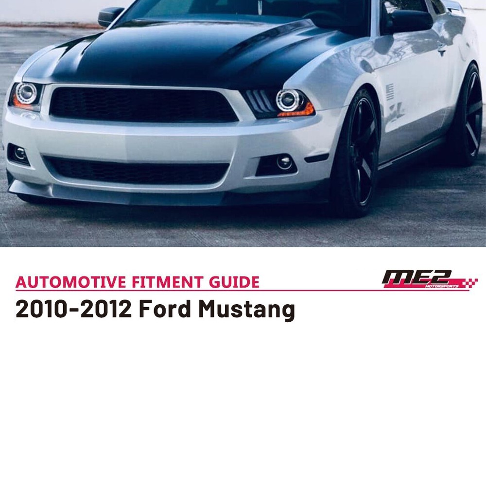 for 2010-2012 Ford Mustang Projector Headlights LED Sequential DRL Front Lamps