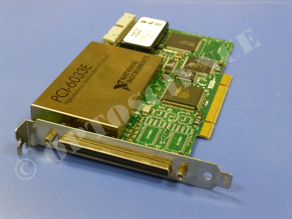 National Instruments PCI-6033E NI DAQ Card, Multifunction, 64ch Analog Input