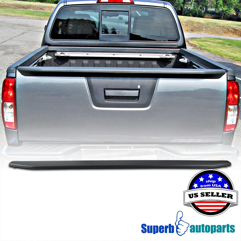 Fits 2013-2018 Frontier 13-18 Tailgate Molding Spoiler Outer Protector Top Cover