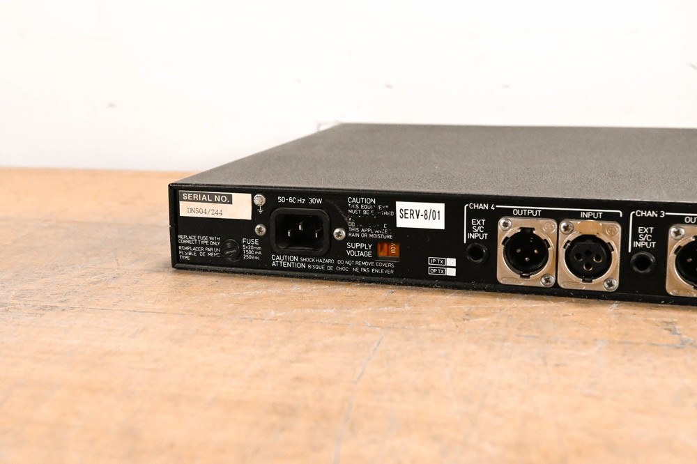 Klark Teknik DN504 Quad Compressor Limiter CG01XVV