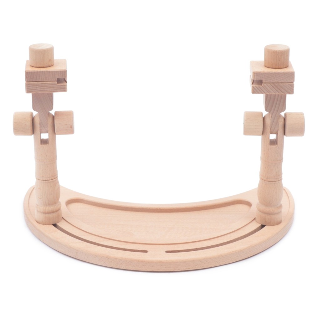 Moon Shape Embroidery Stand Adjustable Angle Desktop Frame for Needlework Craft