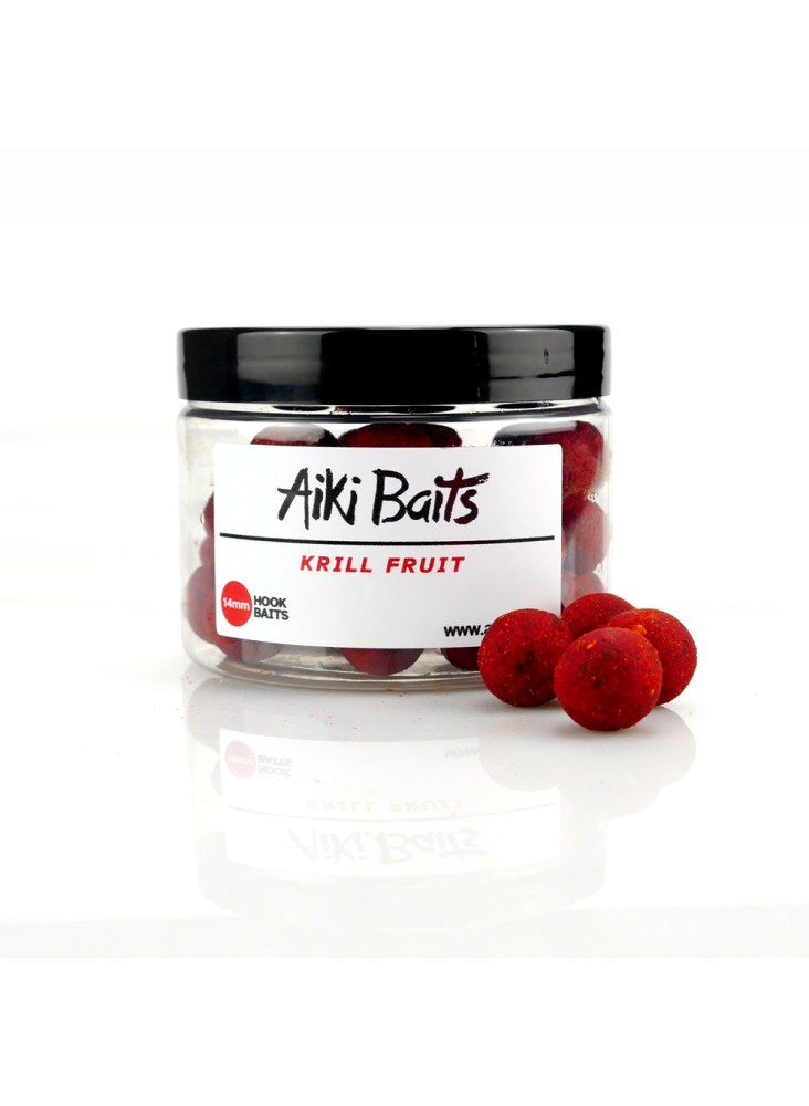 Aiki Baits Hook Bait Boilies 14mm Krill & Fruit Carp