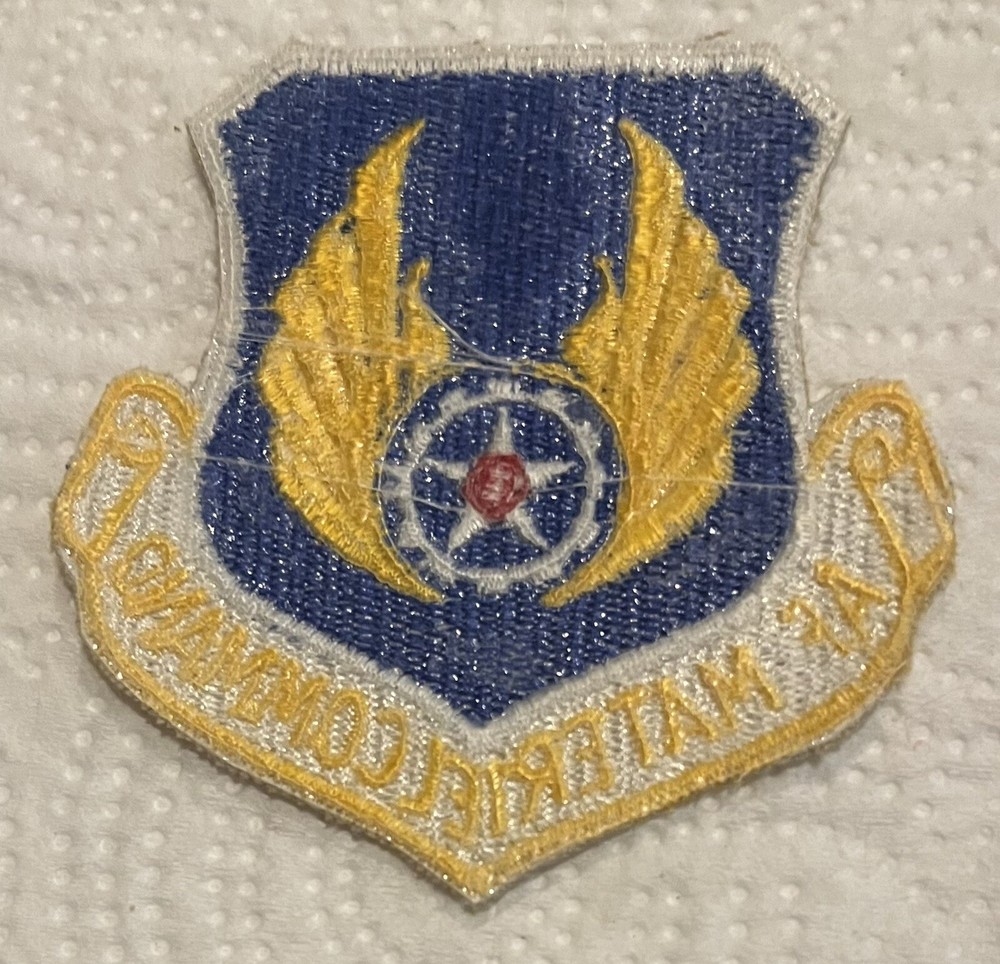 3” US AIR FORCE AF MATERIAL COMMAND PATCH Vintage USAF