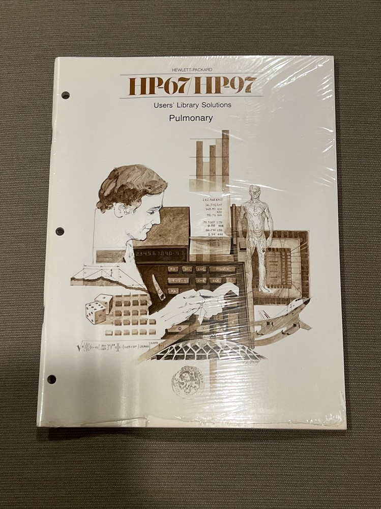 HP-67/HP-97 User's Library Solutions: Pulmonary, NEW