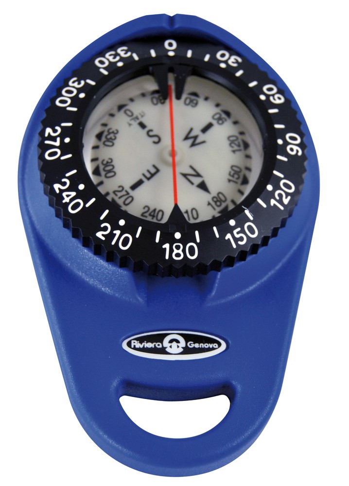 ORION hand compass in blue