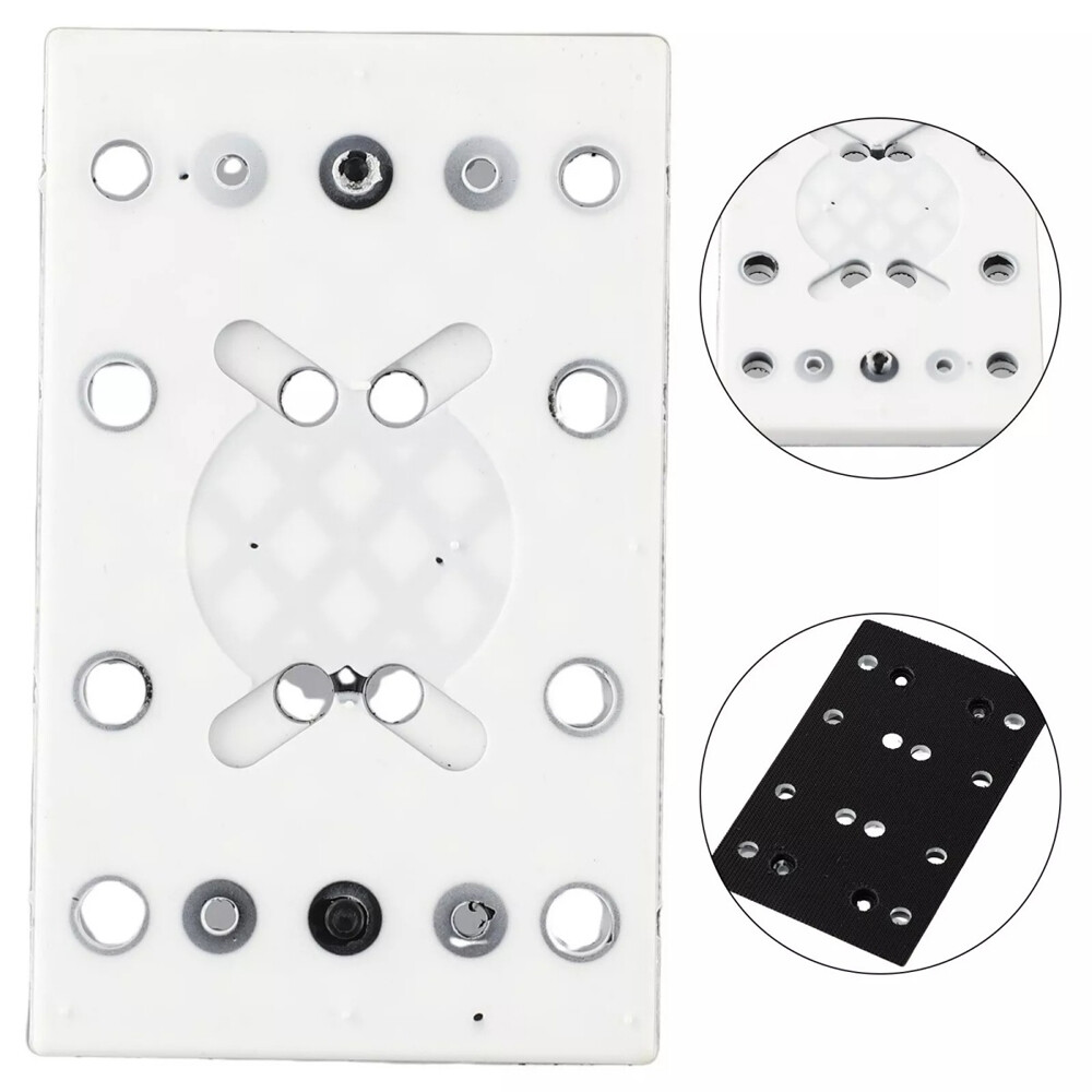 12-hole Sanding Pad Support-Plate For-Festool RTS 400 REQ Replacement-Pad US