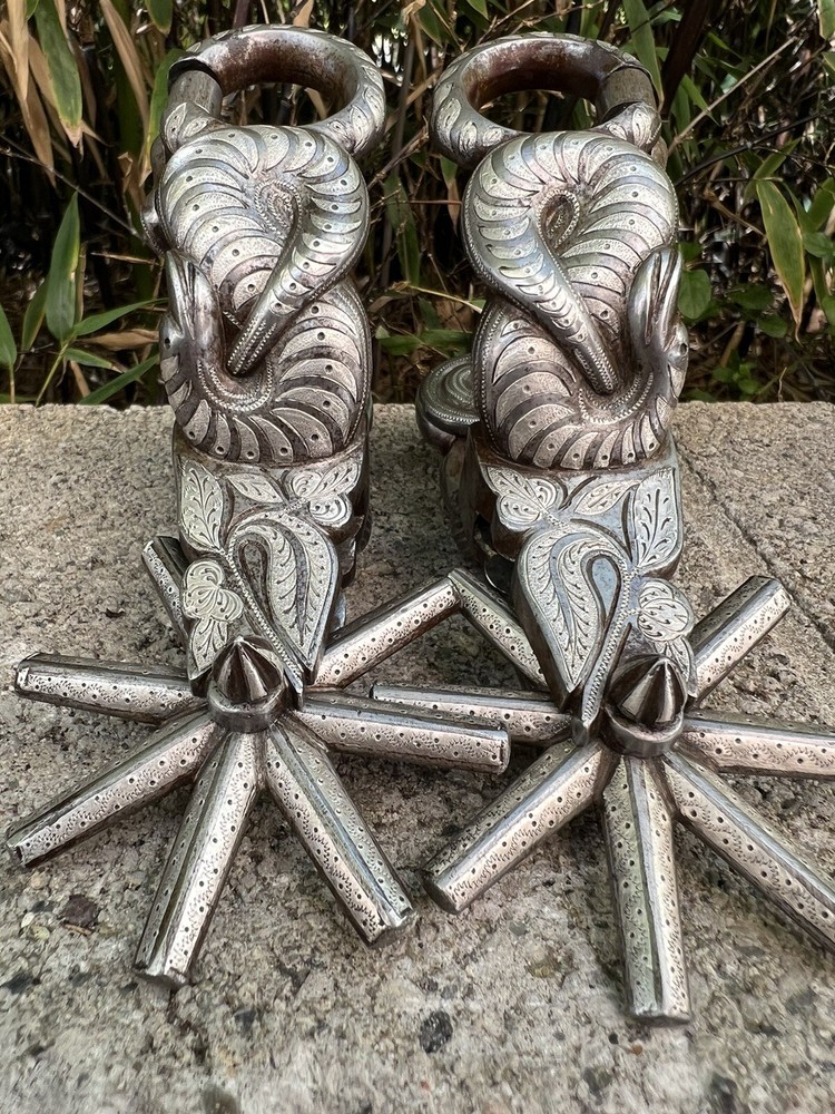 Antique Mexican Snake Spurs