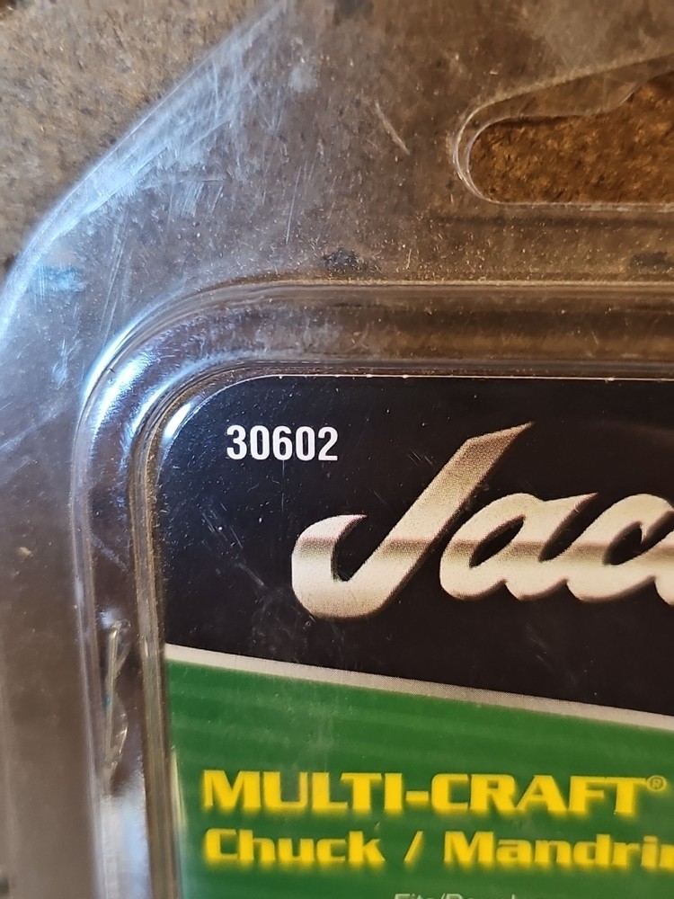 Jacobs 30598 Multi-craft 3-flat Plain Bearing Shank Drill Chuck