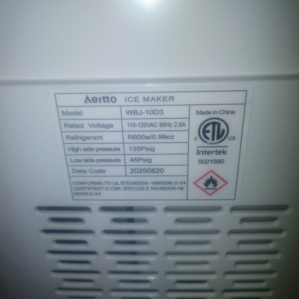 Aeitto Ice Maker Wbu-10d3