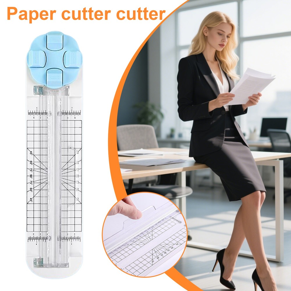 Paper Trimmer 4-in-1 Multi-Function Photo Cutter Cutting Cardboard functional