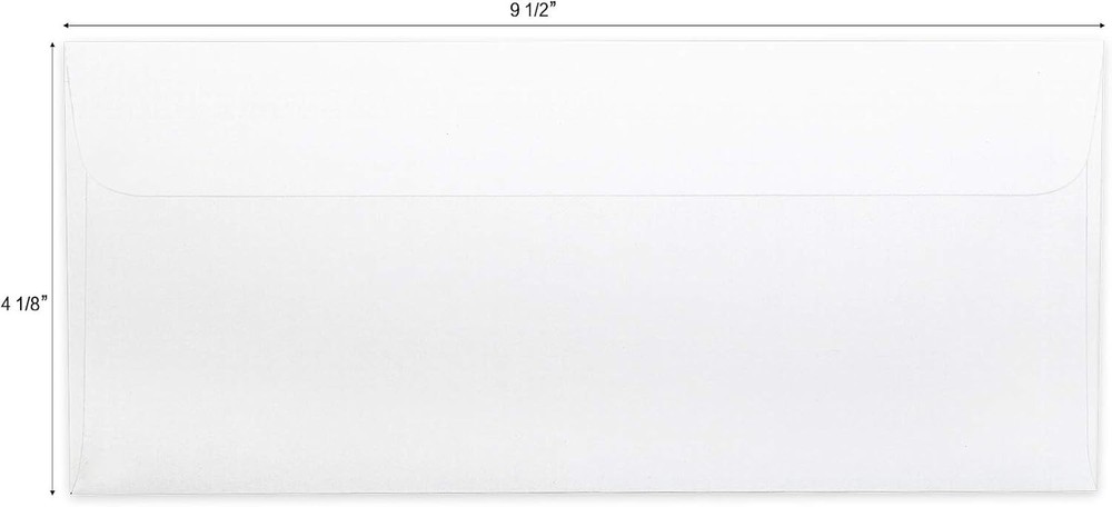 #10 Security Envelopes 1000 Pack Self Seal Windowless 24lb White