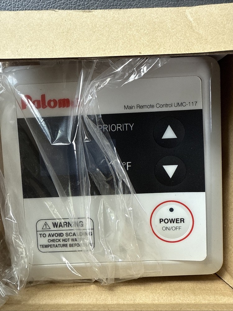 Lot of 6 UMC-117 Wired Main Remote Control for Tankless Gas Water Heaters