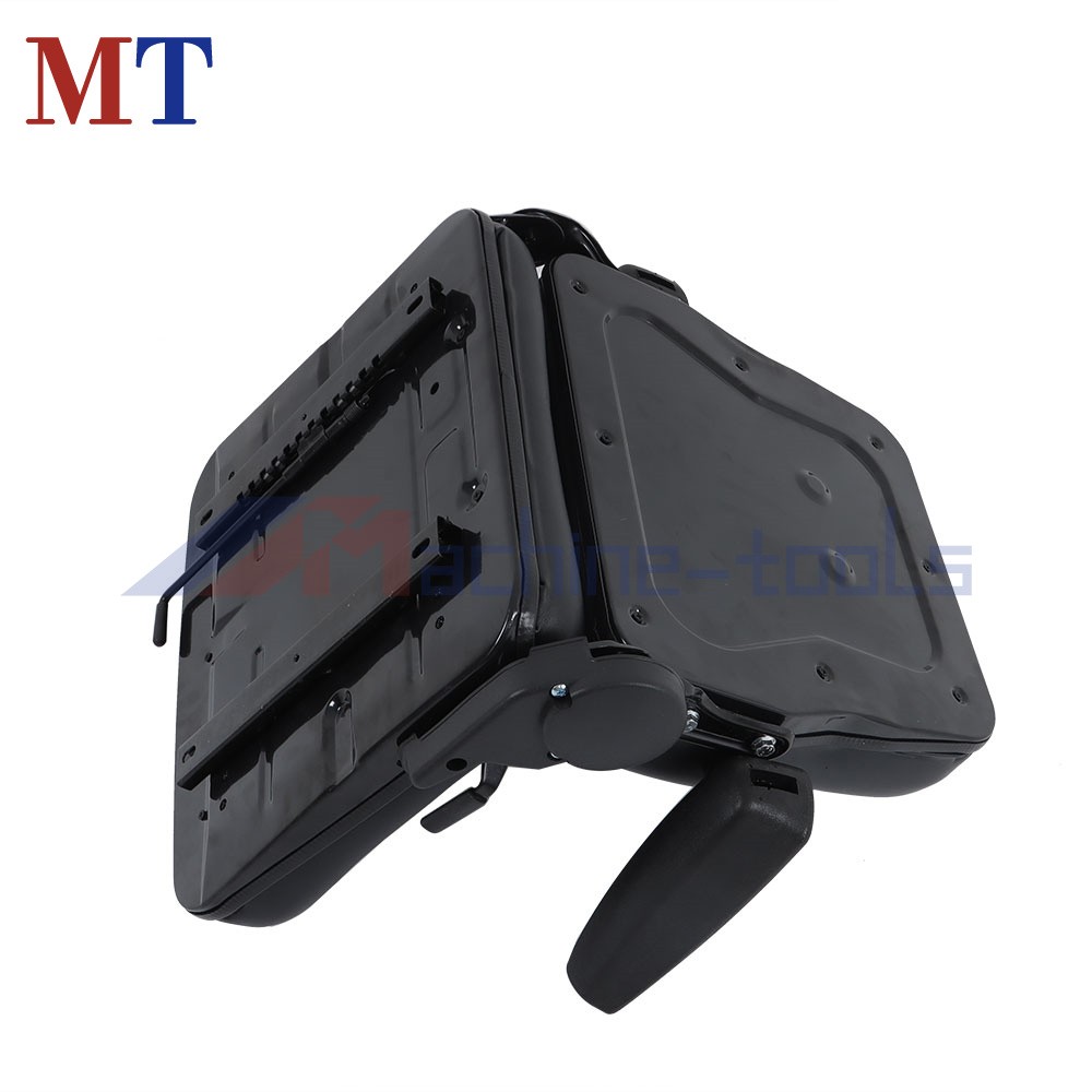 Universal Fold Down Forklift Seat With Adjustable Angle Back And Slide & Armrest