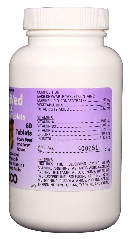Nutrived OFA Chewable Tablets for Small & Medium Dogs (60 count)