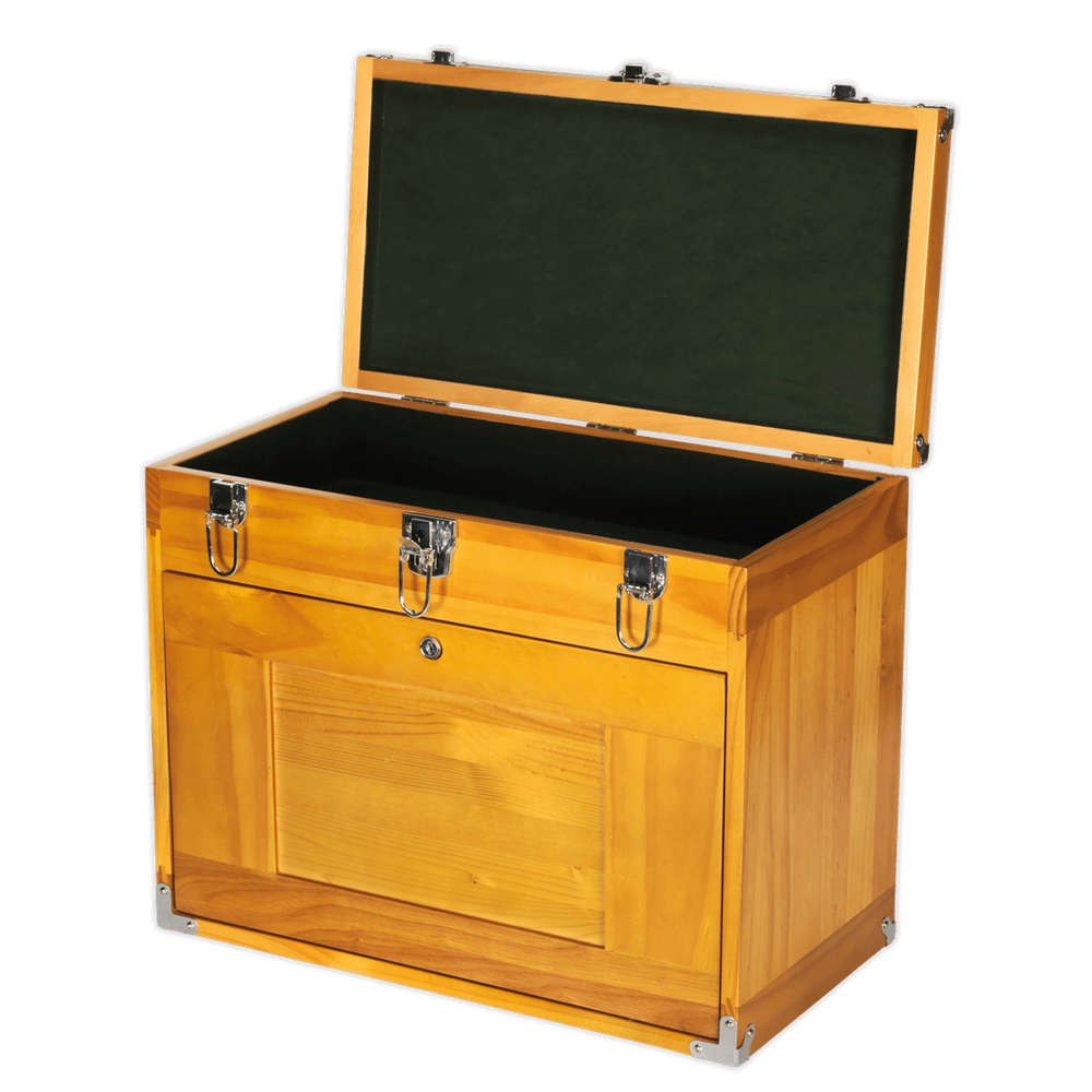 Sealey Machinists Wooden Tool Box 500mm