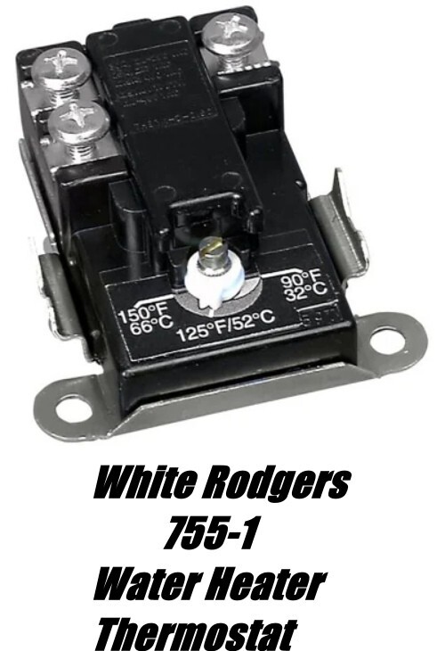 White-Rodgers 755-1 Water heater thermostat