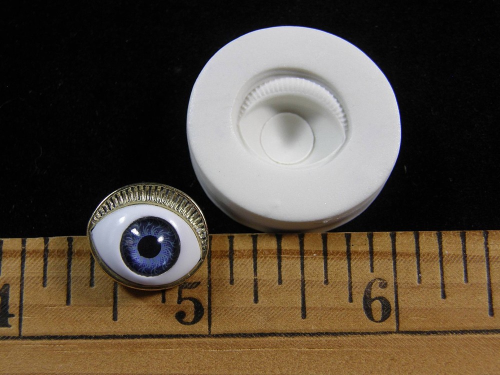 Eyeball Polymer Clay Mold (#MD1254)