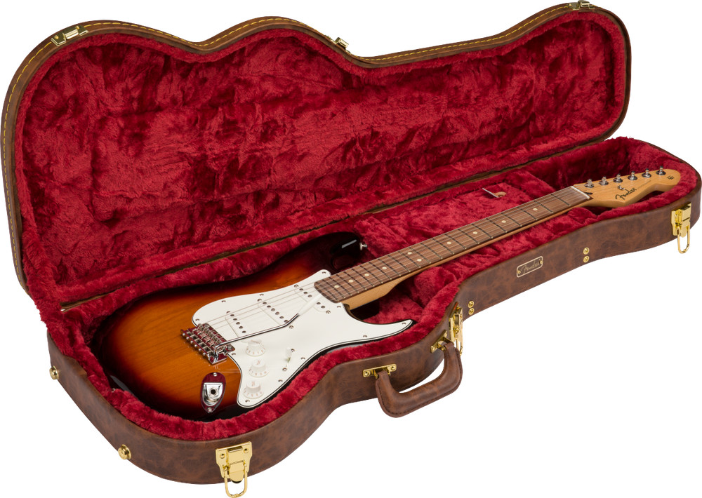 Fender Stratocaster®/Telecaster® Classic Poodle Case, Brown MODEL # 0996105322