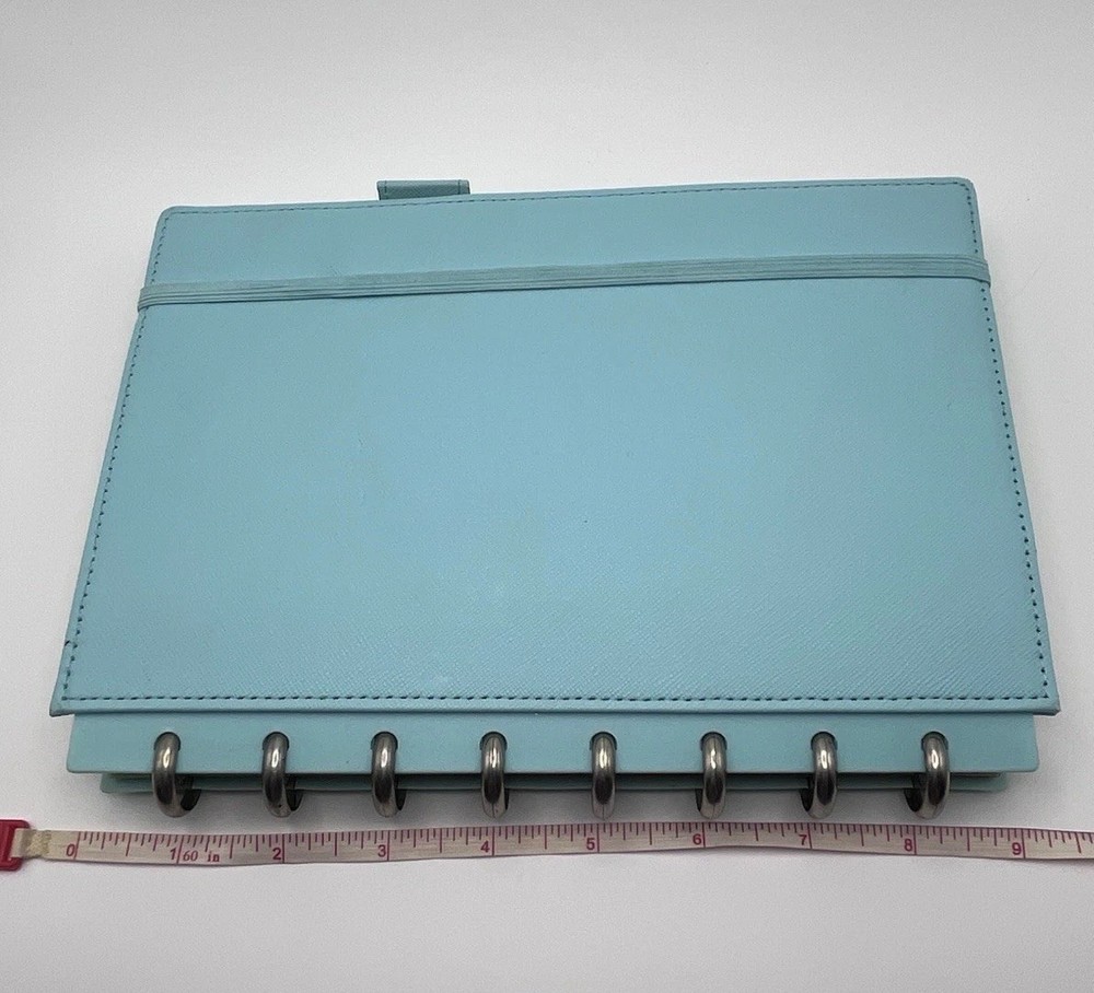 Tiffany Blue Martha Stewart Disc Notebook - Stack On 9 inches