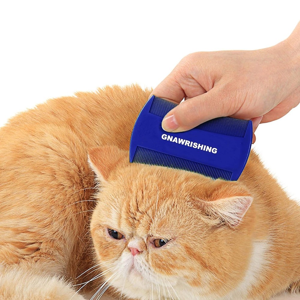 High-Strength Stainless Steel Flea Combs – Essential Pet Grooming Tools