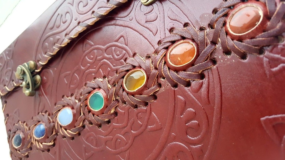 Leather Chakra Journal