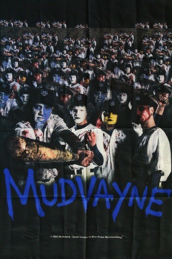 MUDVAYNE textile poster / flag