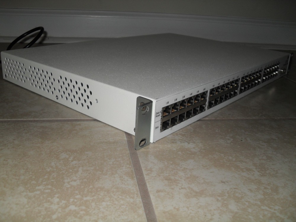 3Com 3CNJPSE24 Ethernet Power Supply Network Switch 24Port powers up great!