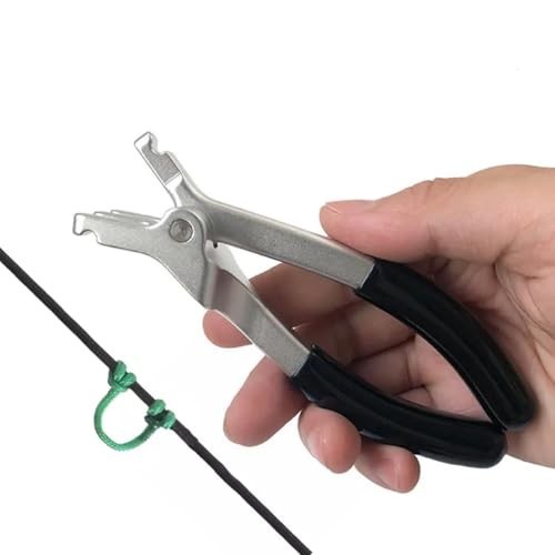 D Loop Pliers for Compound Bow - Bow Press Tools, Bowstring D Ring Installer, No