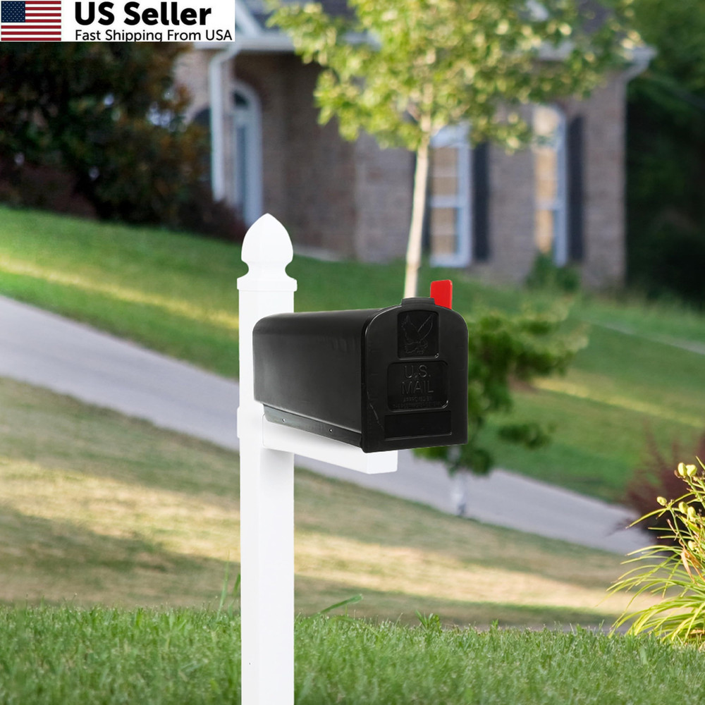 Architectural Mailboxes Parsons™ Rust-Proof Plastic Post Medium, Black