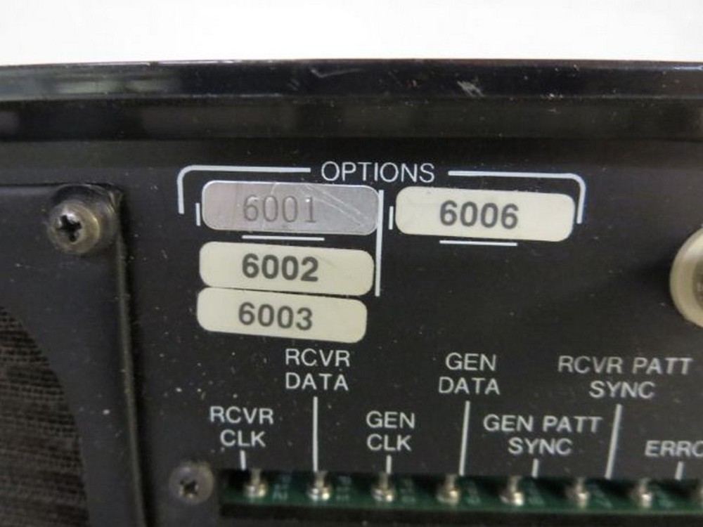 TTC FIREBERD 6000 FIREBERD 6000 COMMUNICATIONS ANALYZER W/OPTIONS 6001; 6002
