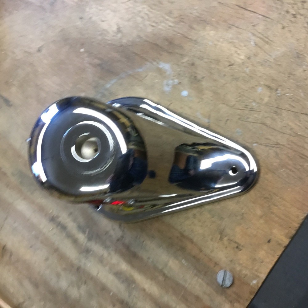 Chrome Plated Bow Light ,glass Lens Wired