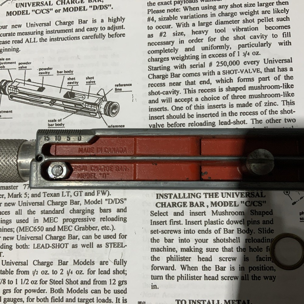 MEC Universal Charge Bar Model D Used