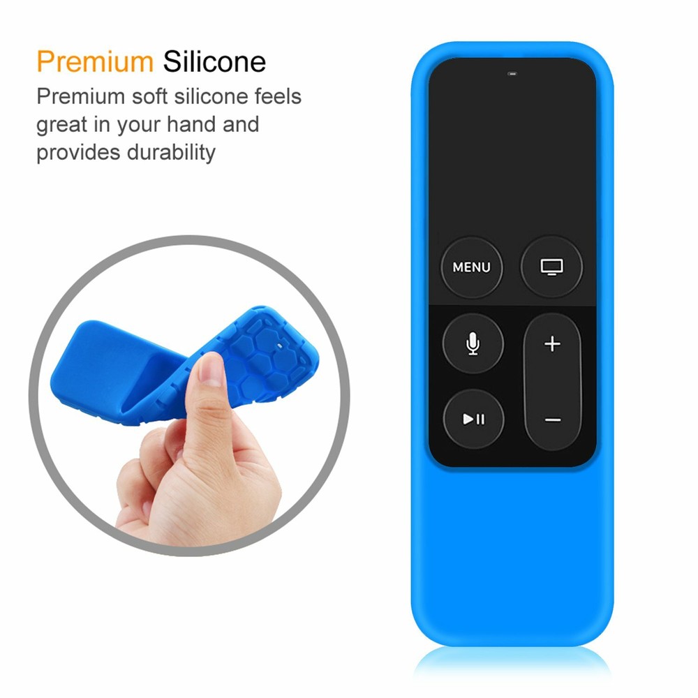 For Apple TV 2nd/3rd/4th Gen Remote Controller Silicone Case Cover Shock Proof