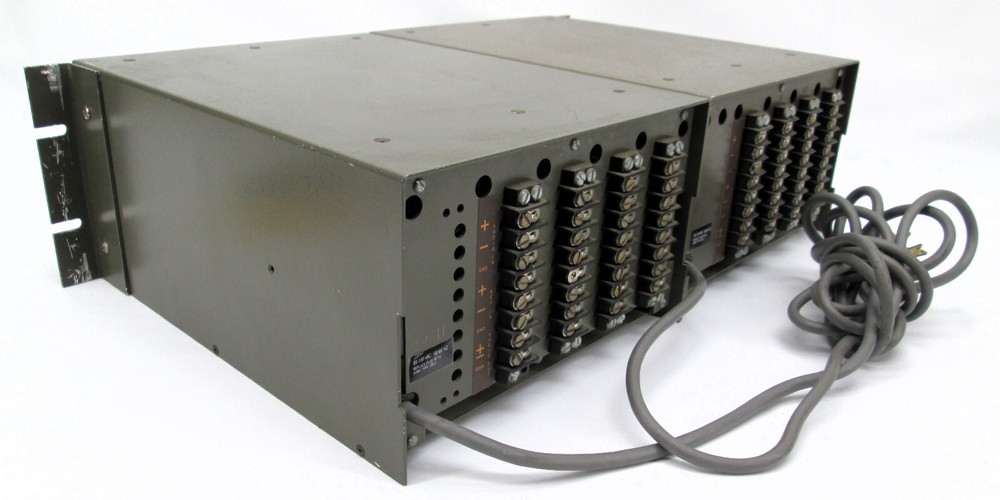 Dual Rack Mount Valley People TR804 Enclosures w/ 8x Kepex II Expander Modules