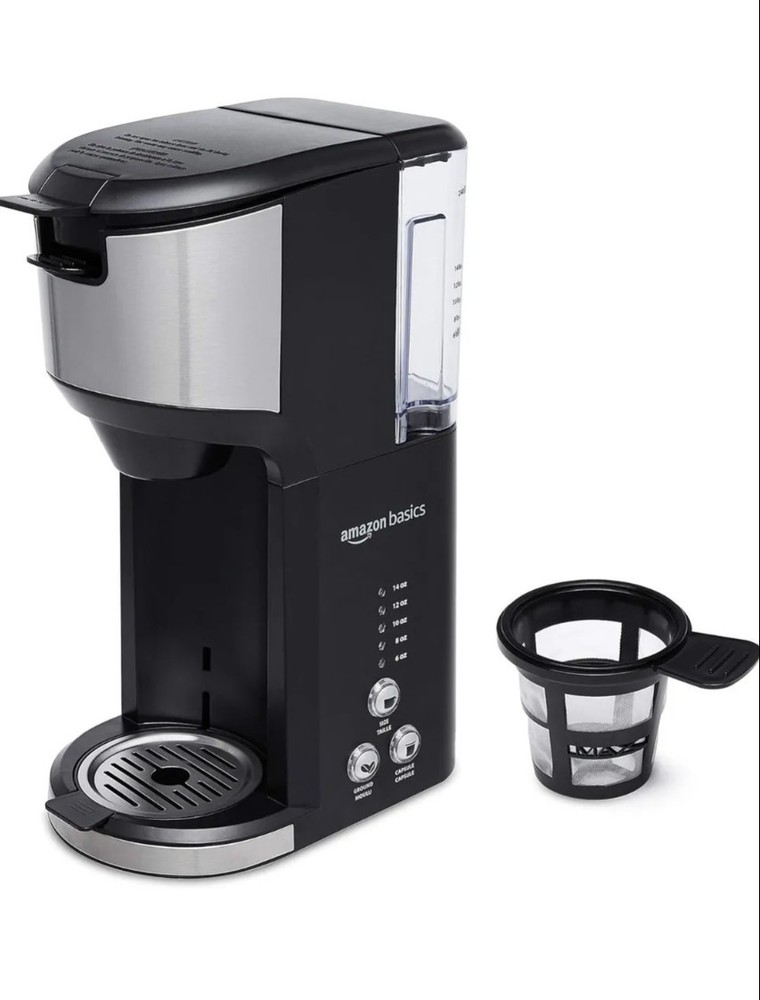 Amazon Basics Coffee Maker K-Cup Single Serve Coffee Maker NEW